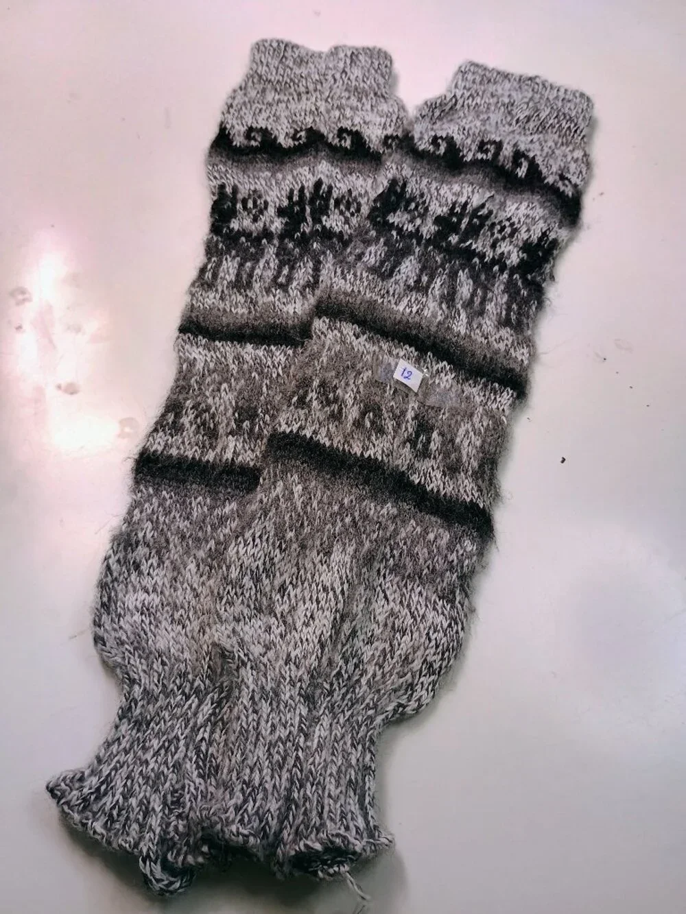 Warm Alpaca Wool Leg Warmers Winter Booties